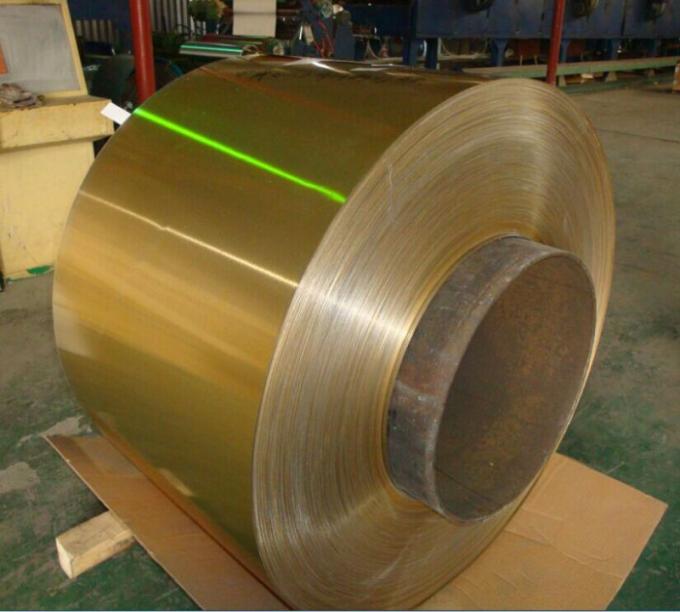 Χρυσό υδρόφιλο φύλλο αλουμινίου αλουμινίου Finstock για το κλιματιστικό μηχάνημα
