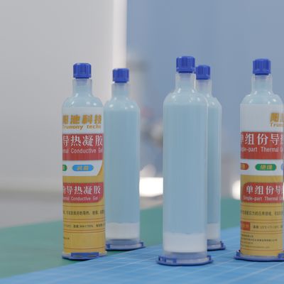 Υψηλή αγωγιμότητα 6W/MK Σιλικόνη ρητίνη θερμικό τζελ DΓια GPU CPU