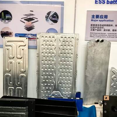 Ποιότητα Αλουμίνιο Liquid Cooling Plate 3003 Vacuum Brazed for Containered BESS Energy Storage Systems Εργοστάσιο